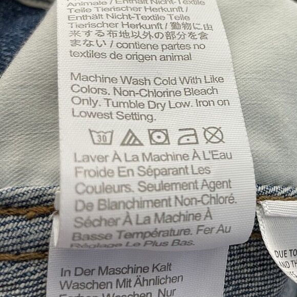 MADEWELL Skinny Jeans Women Petite 29P Woodbridge Wash 10" High Rise NA878 - Picture 14 of 15